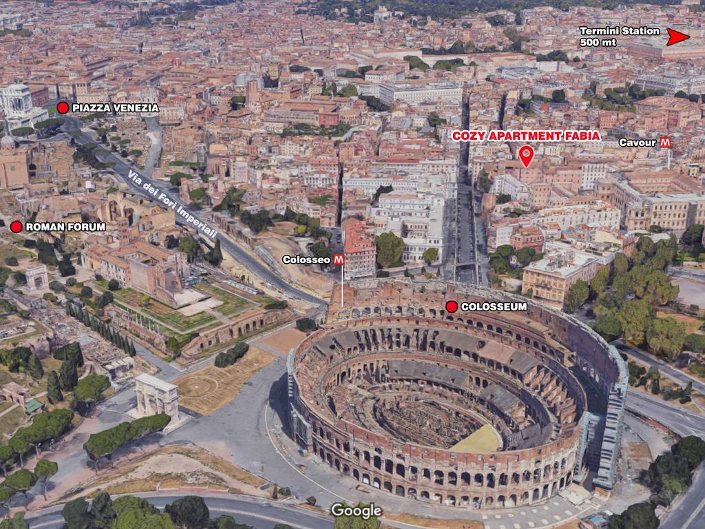 Cozy Fabia 300 Mt From Colosseum Apartamento